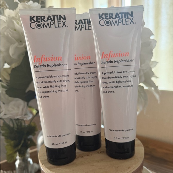 3X Keratin Complex Infusion Keratin Replenisher NEW AND SEALED LOT OF 3 (4oz ea) - Picture 2 of 6